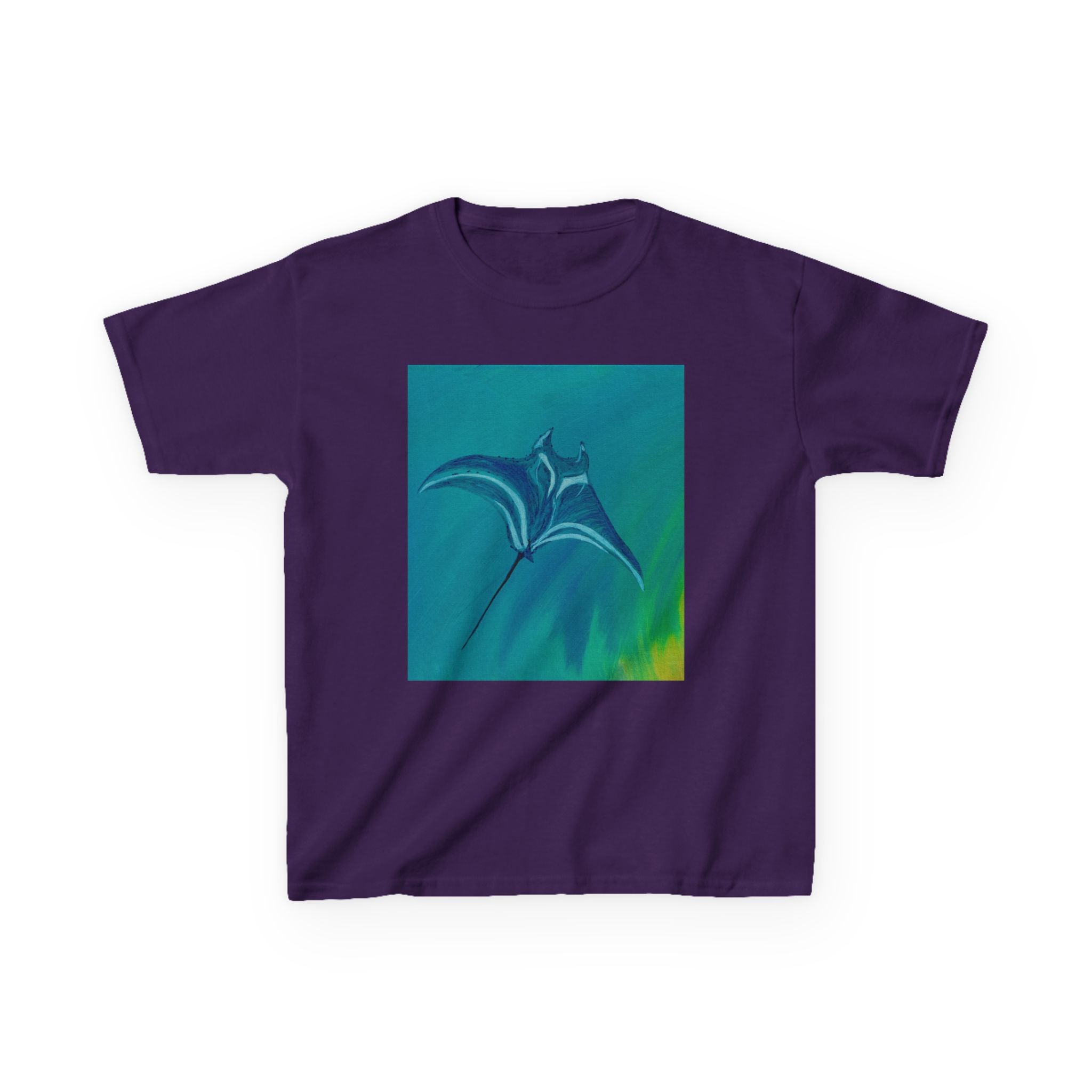 Kids T-Shirt Stingray Ocean Teala Original Design