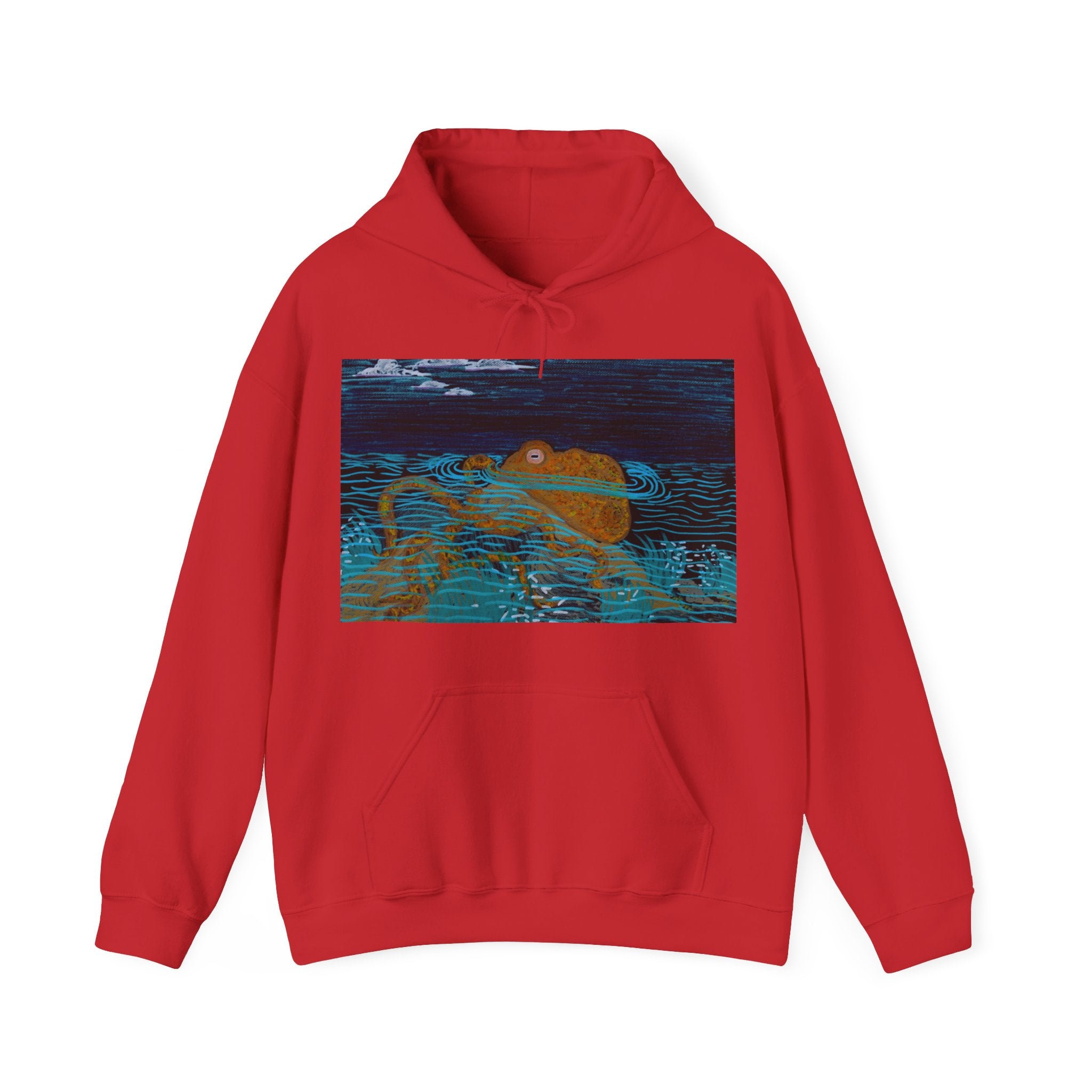Electric Octopus Unisex Heavy Blend™ Hooded Sweatshirt