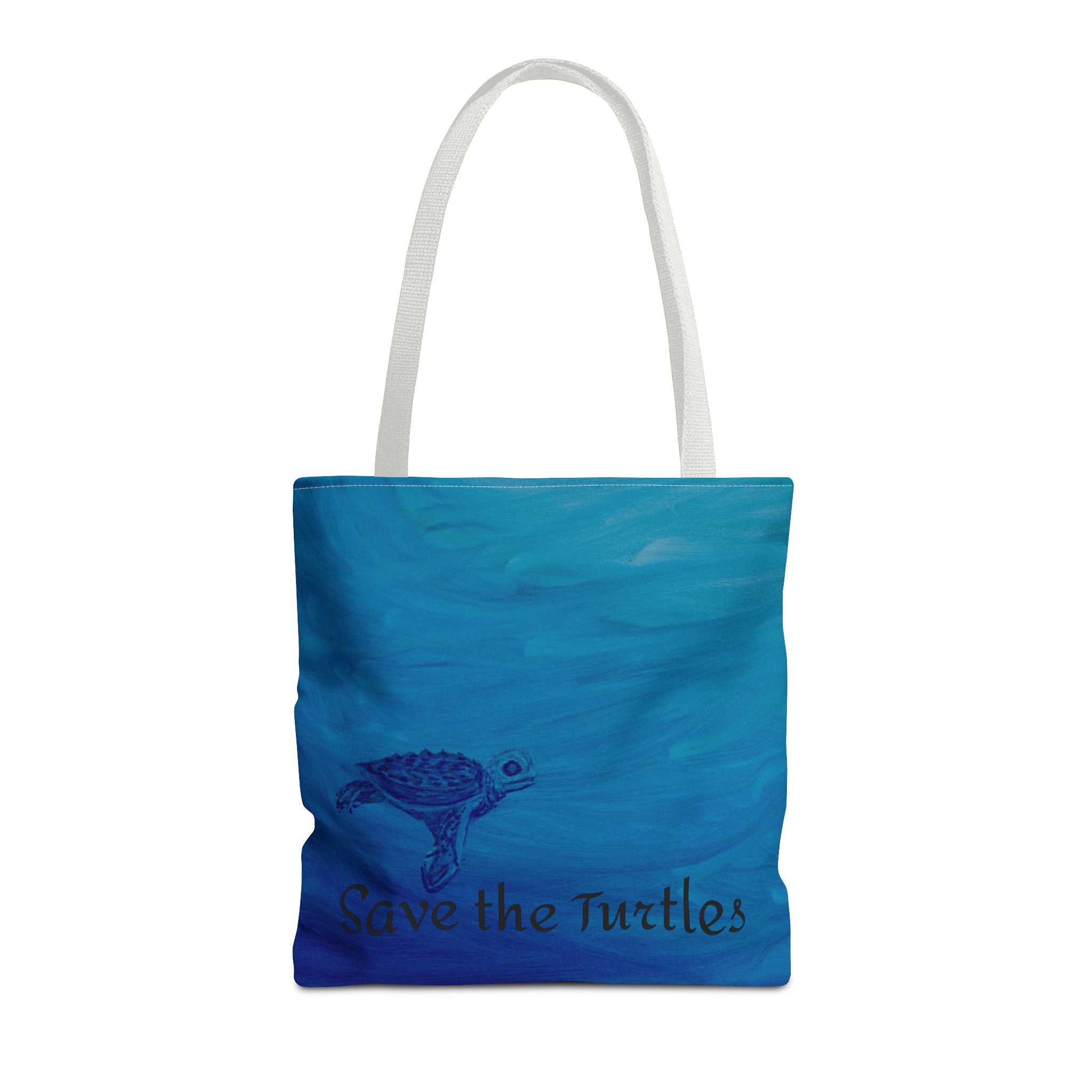 Save the Turtles Tote Bag