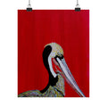 Balanced Pelican Fine Art Matte Vertical Posters