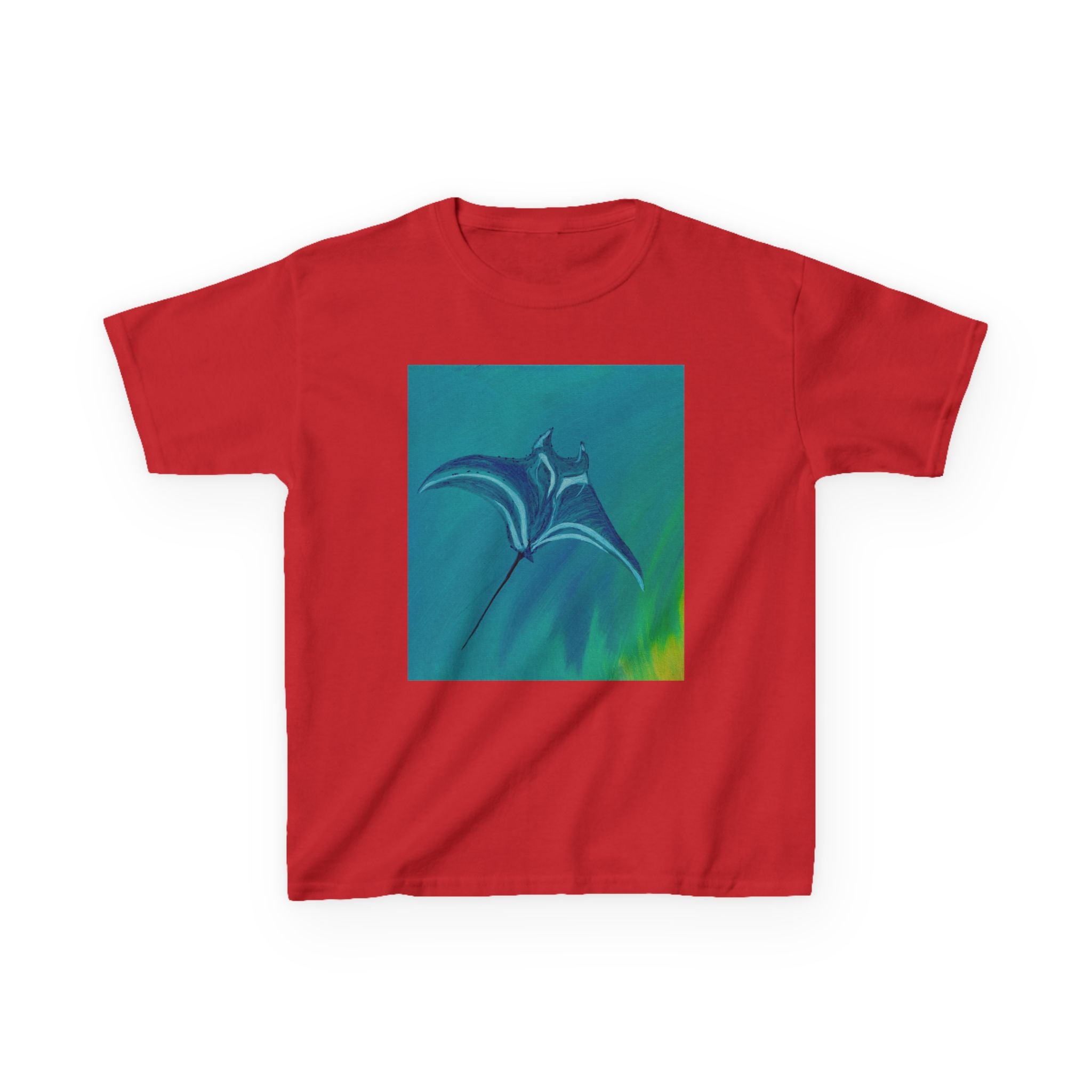 Kids T-Shirt Stingray Ocean Teala Original Design