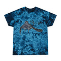 Ocean-Inspired Tie-Dye Tee with Sea Turtle Design