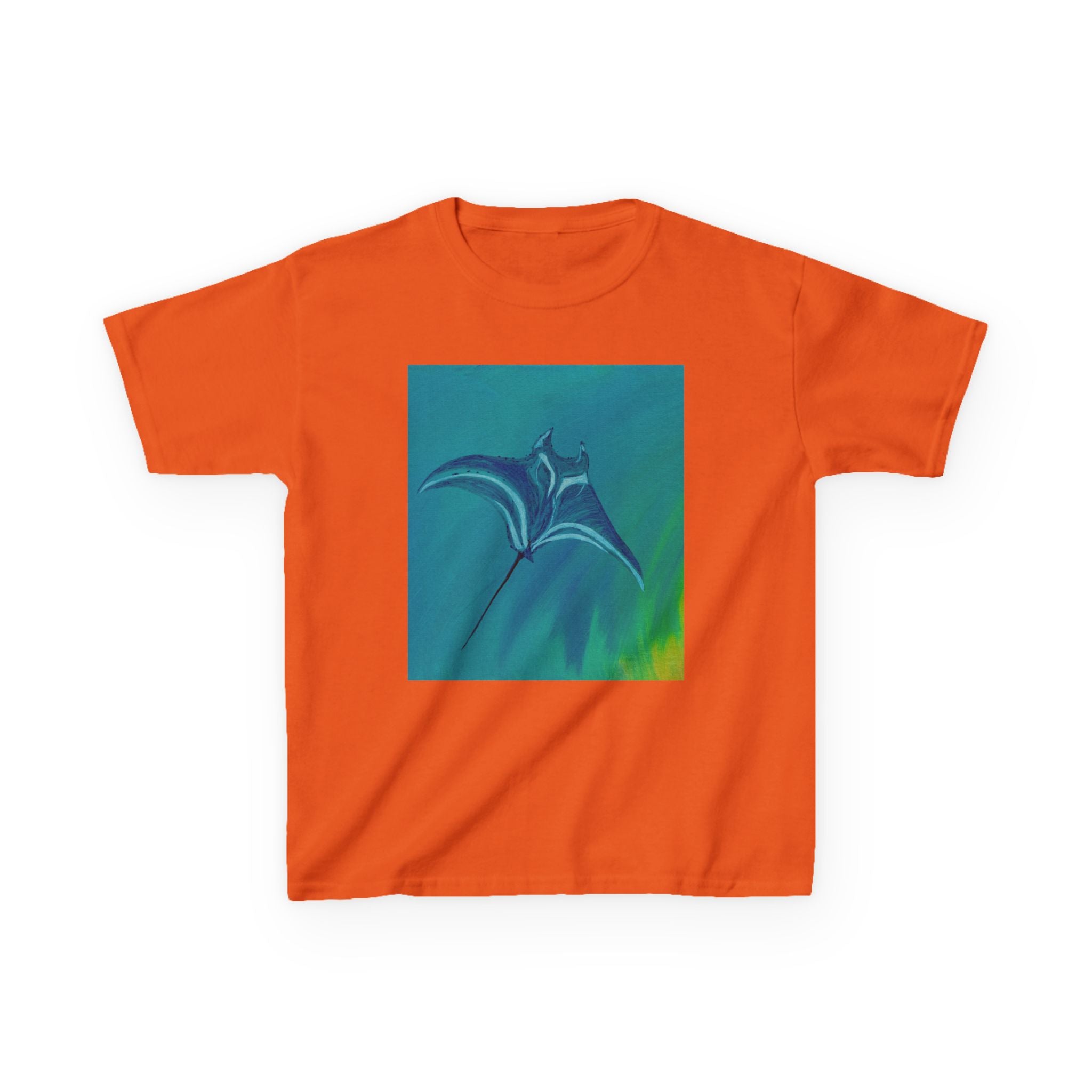Kids T-Shirt Stingray Ocean Teala Original Design