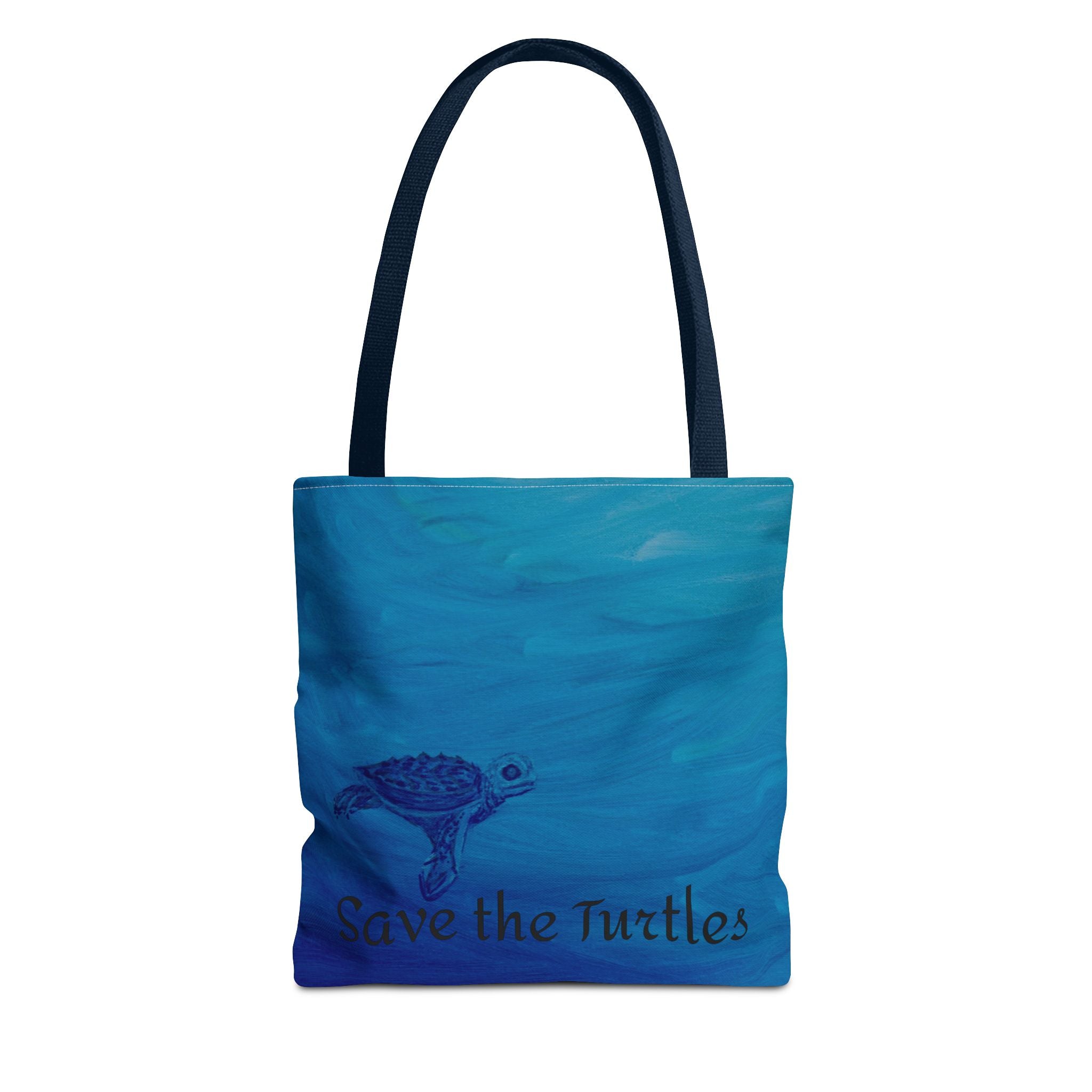 Save the Turtles Tote Bag