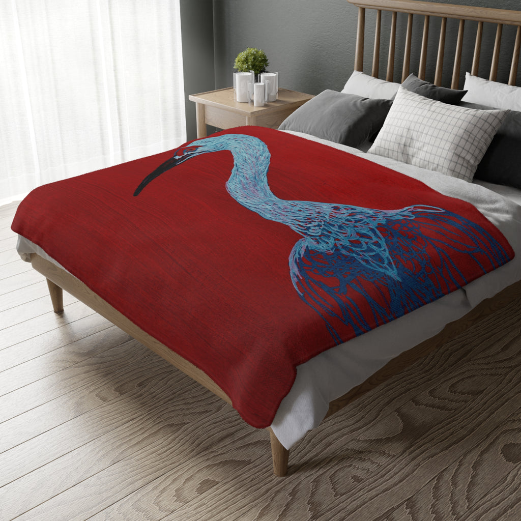 Velveteen Microfiber Blanket (Two-sided print)