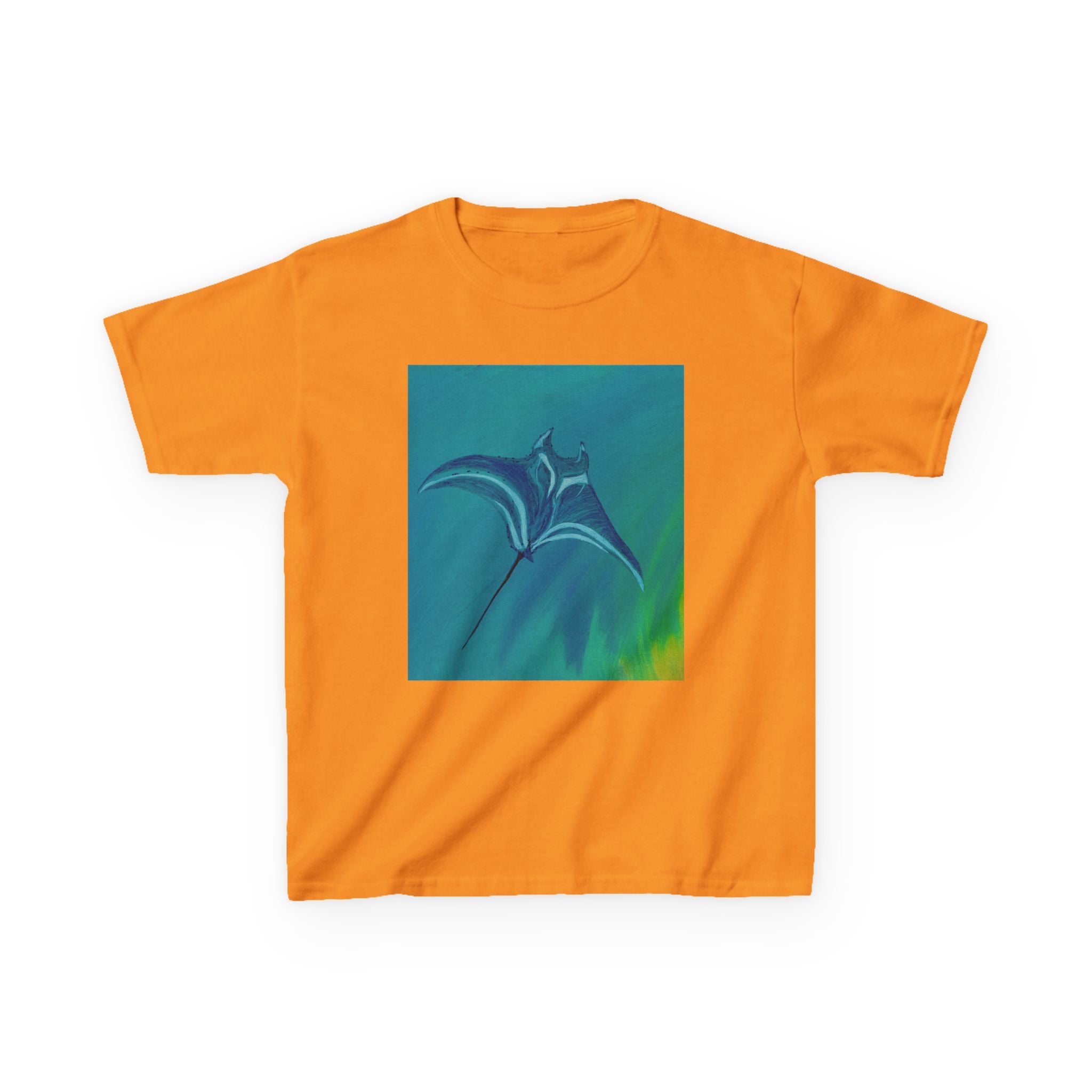 Kids T-Shirt Stingray Ocean Teala Original Design