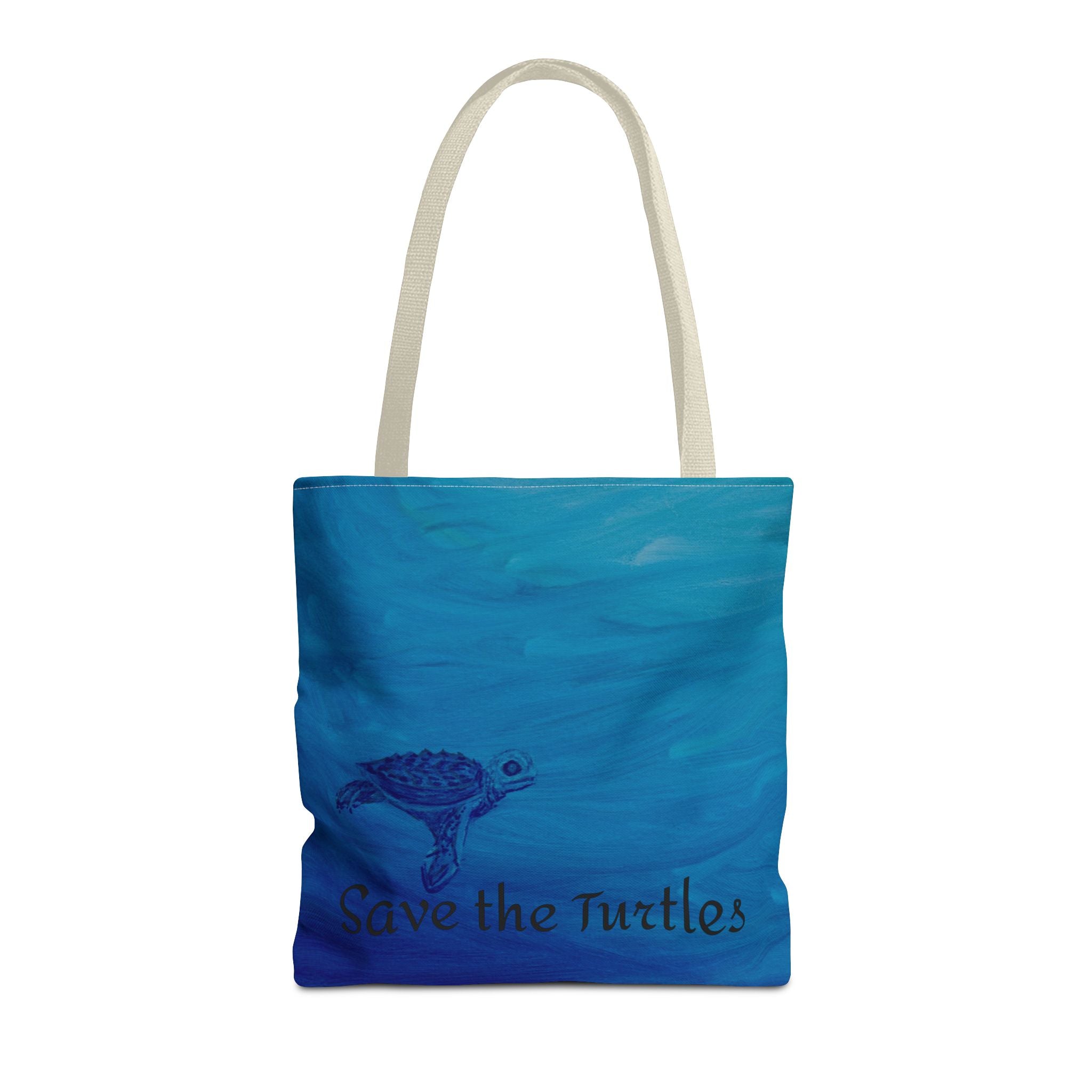 Save the Turtles Tote Bag