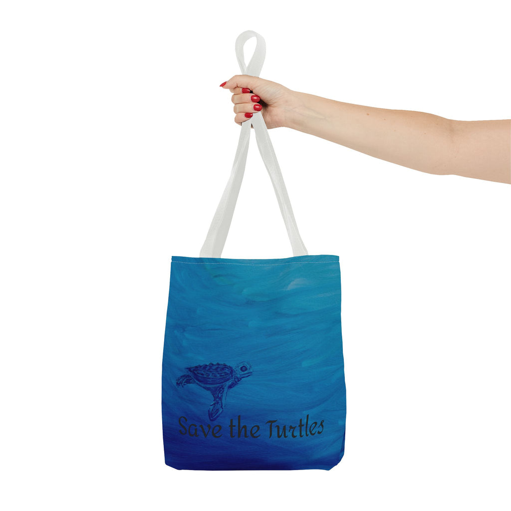 Save the Turtles Tote Bag