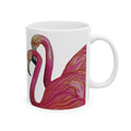 Art Flamingos Love Ceramic Mug, (11oz, 15oz)