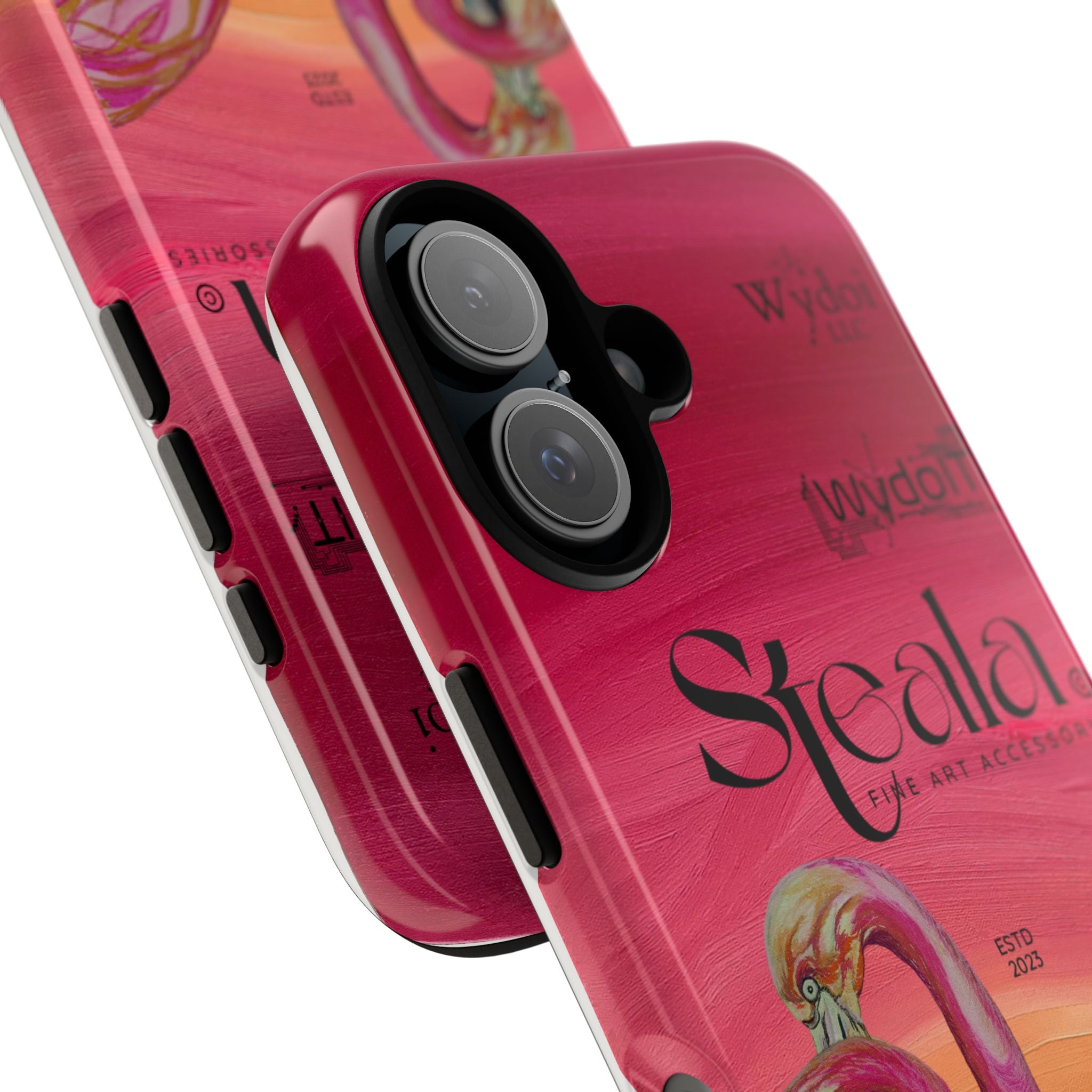 Tough Cases - Stylish Flamingo Phone Case, Unique Cell Phone Cover, Fun Tropical Accessories, Gift for Bird Lovers, Art-Inspired Phone [...]