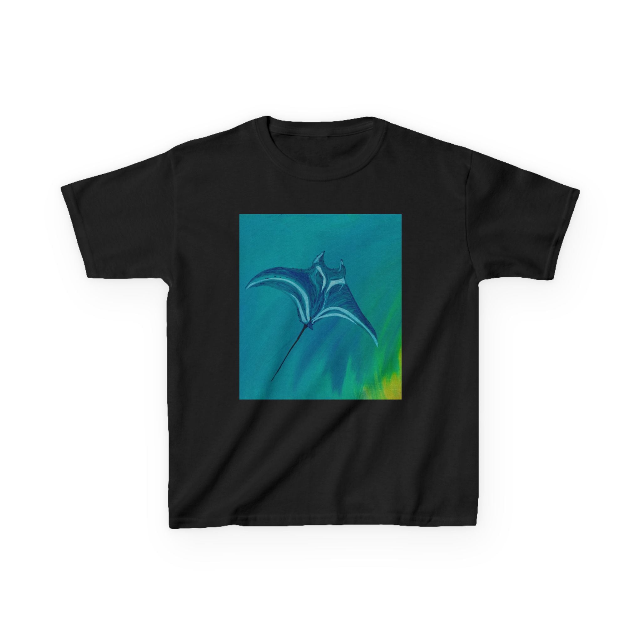 Kids T-Shirt Stingray Ocean Teala Original Design