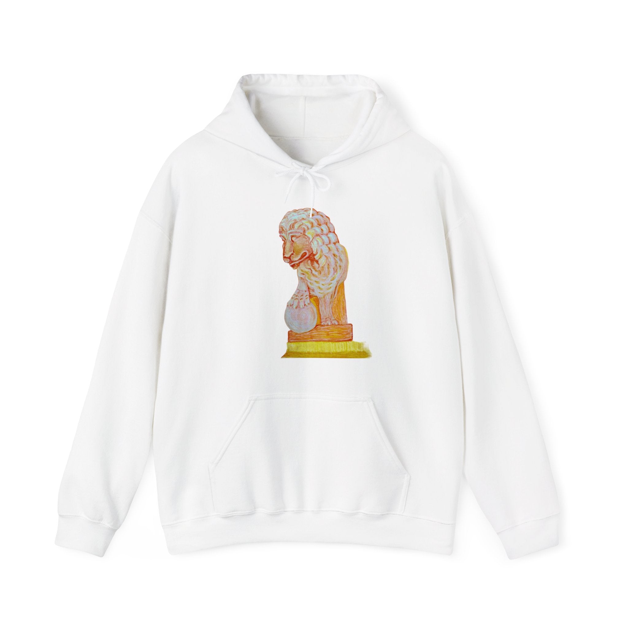 St Augustine Bridge of Lions Unisex Heavy Blend™ Hooded Sweatshirt