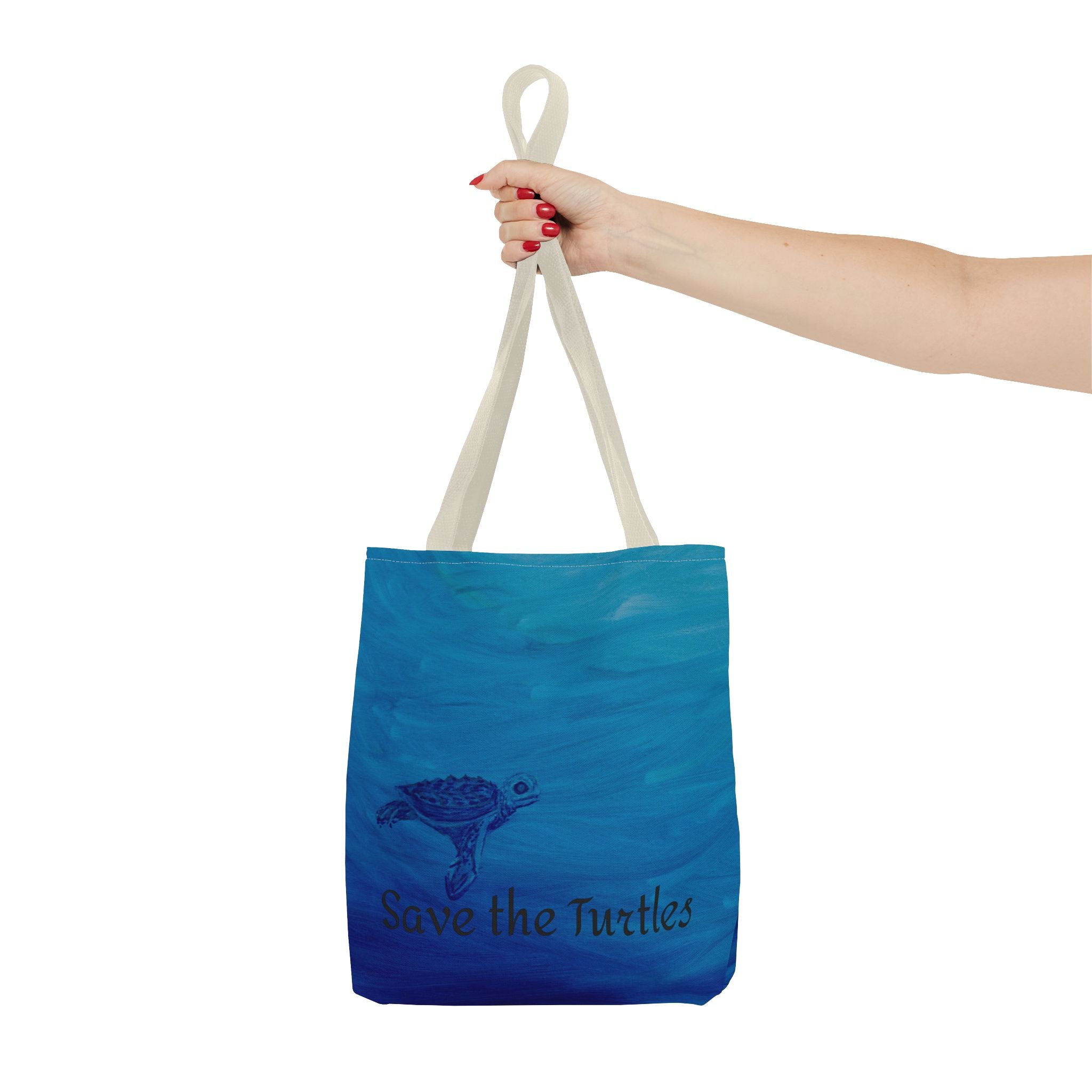 Save the Turtles Tote Bag