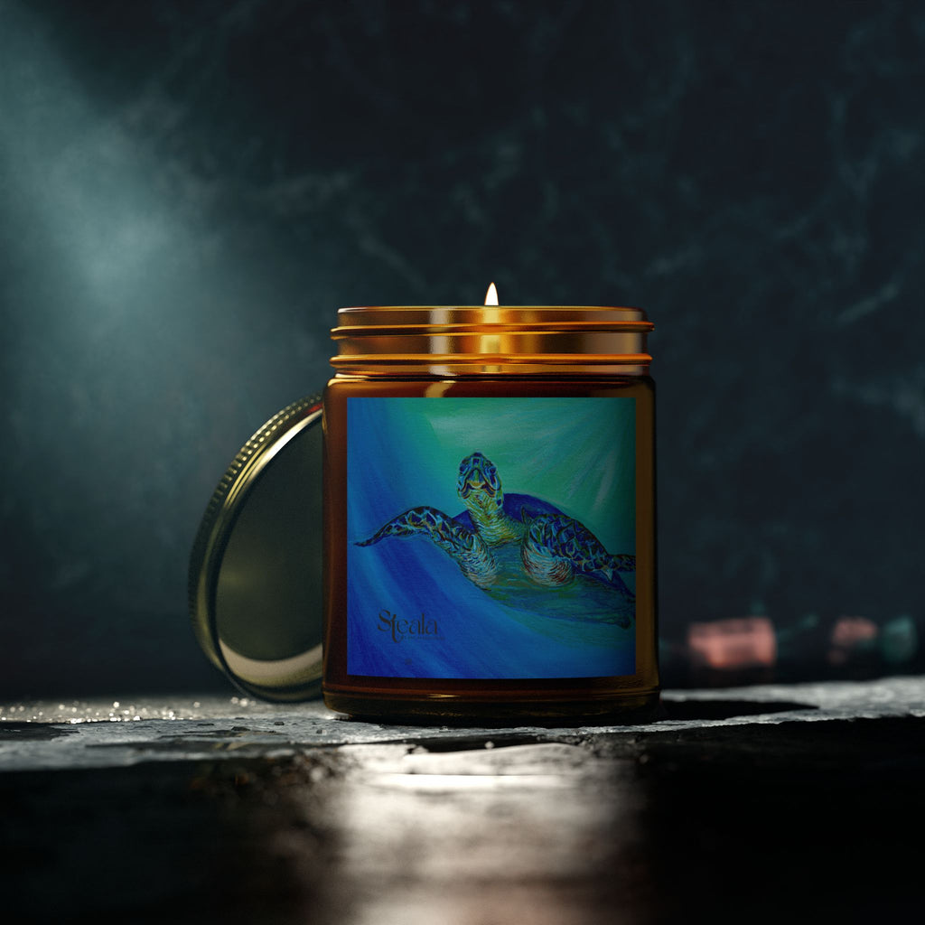 Scented Candles, Coconut Apricot Wax (4oz, 9oz)