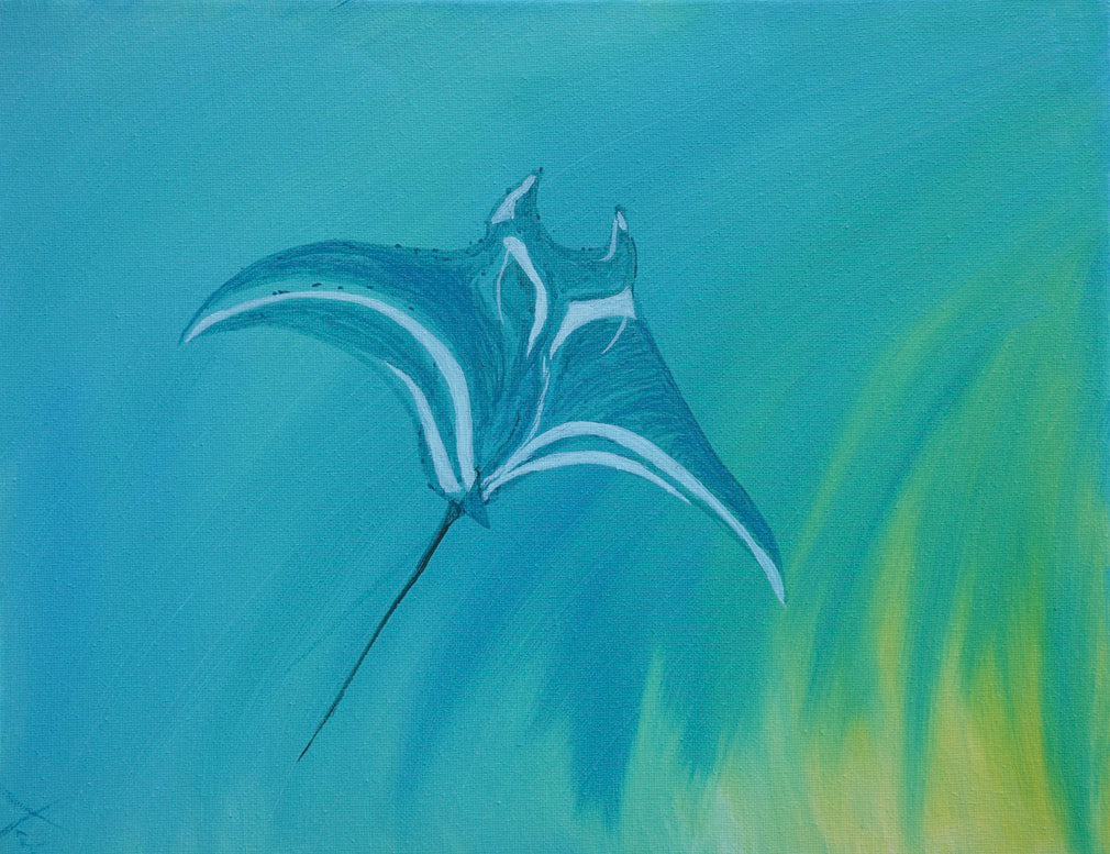 Spinetail Ray Archival Giclee Print