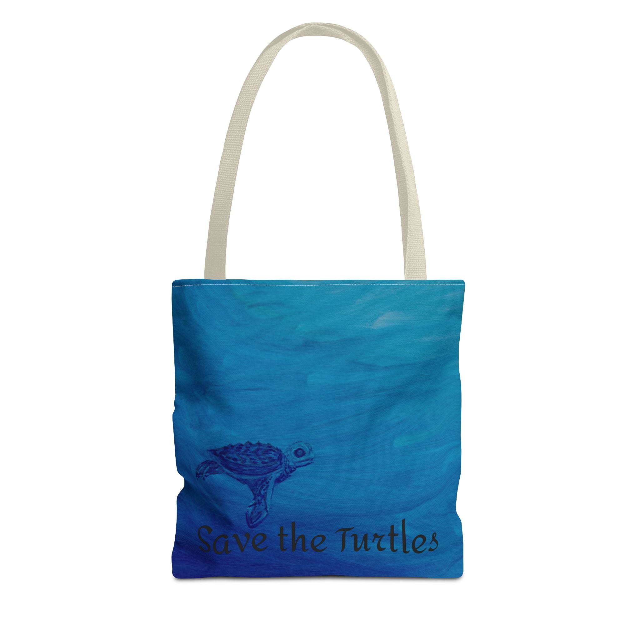 Save the Turtles Tote Bag
