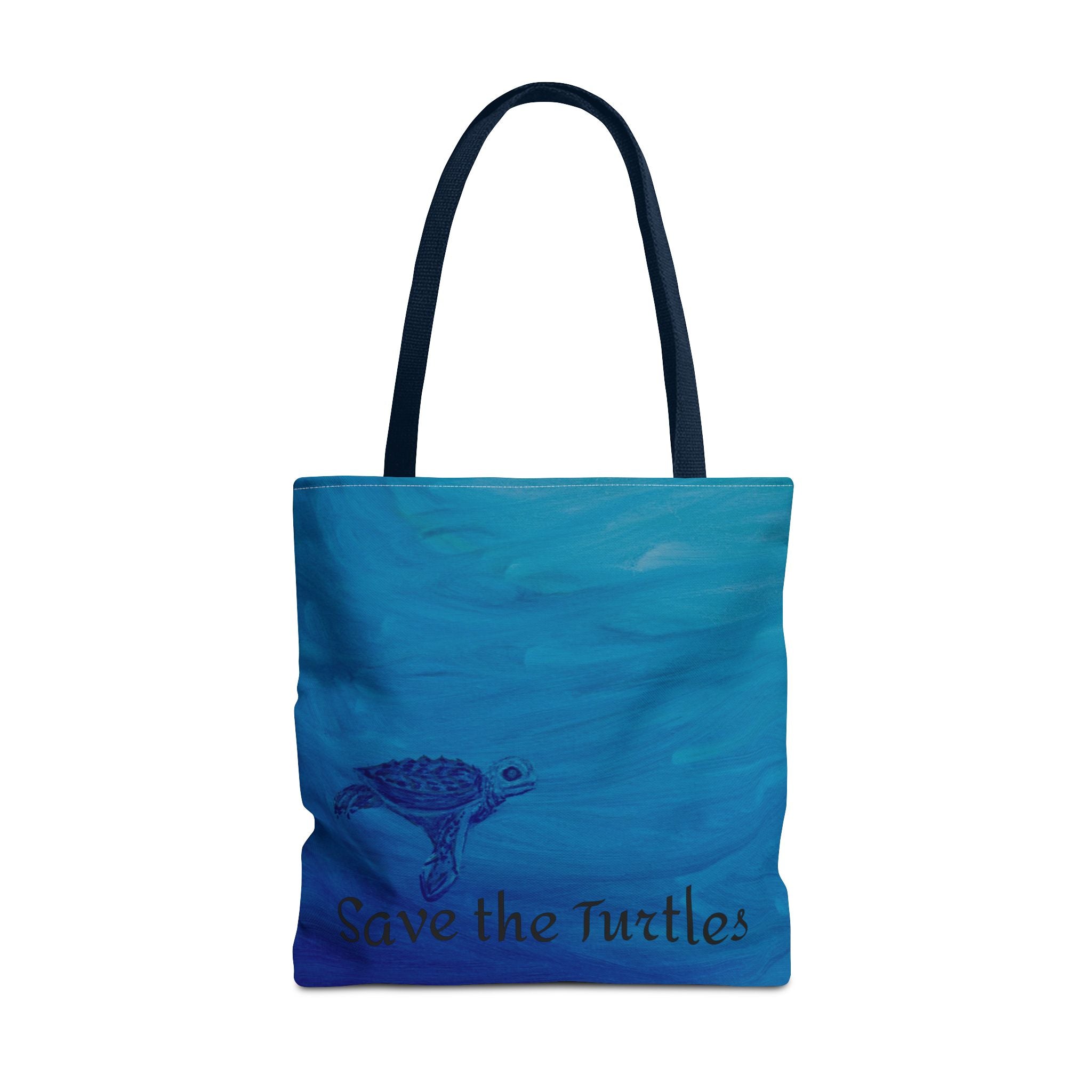 Save the Turtles Tote Bag