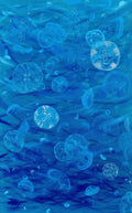 Sand Dollar Moon Jellyfish Archival Giclee Print