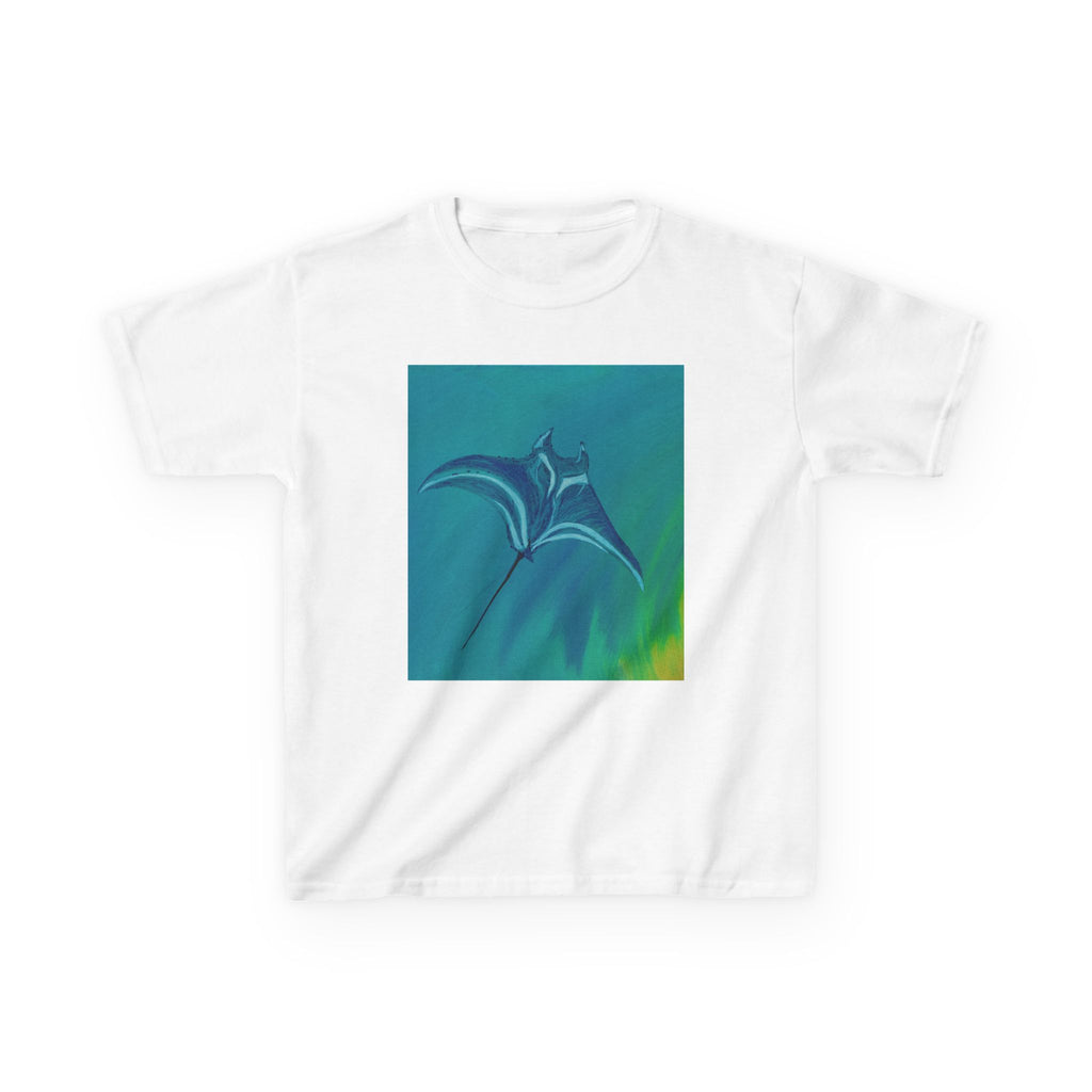 Kids T-Shirt Stingray Ocean Teala Original Design