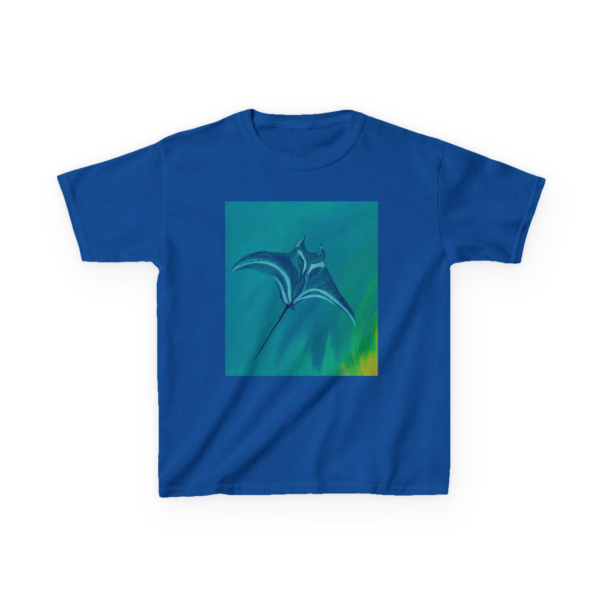 Kids T-Shirt Stingray Ocean Teala Original Design
