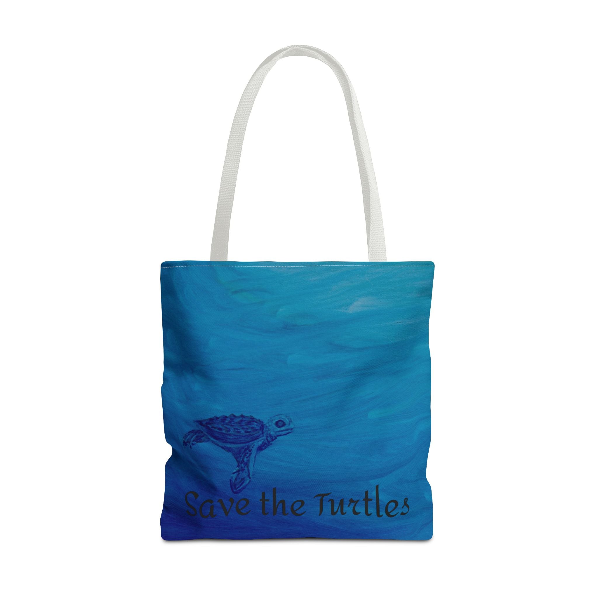 Save the Turtles Tote Bag
