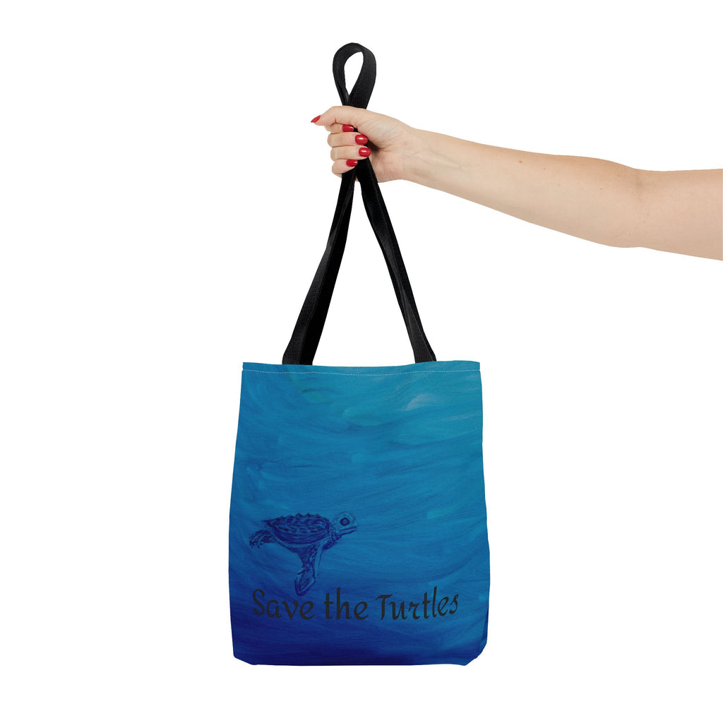 Save the Turtles Tote Bag