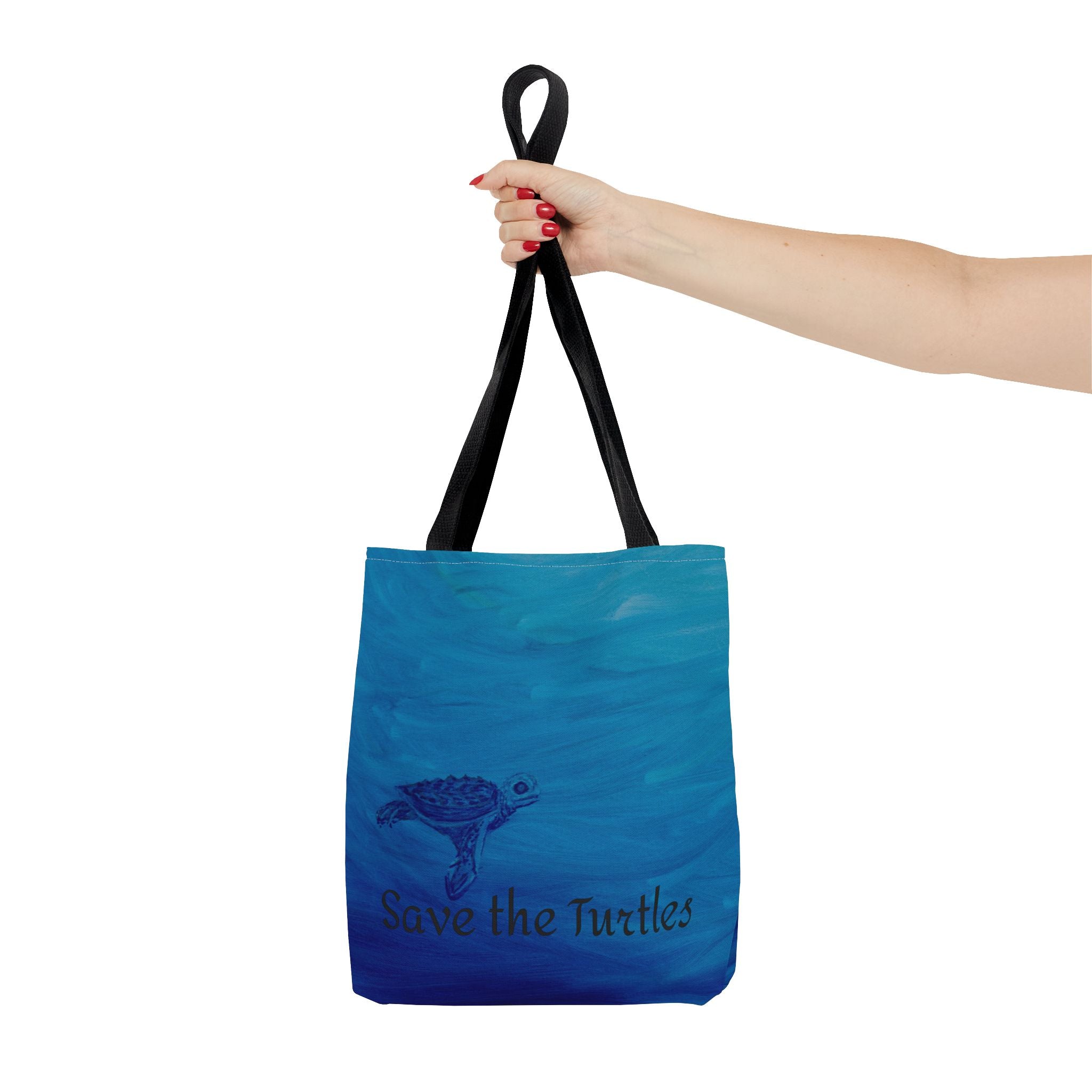 Save the Turtles Tote Bag