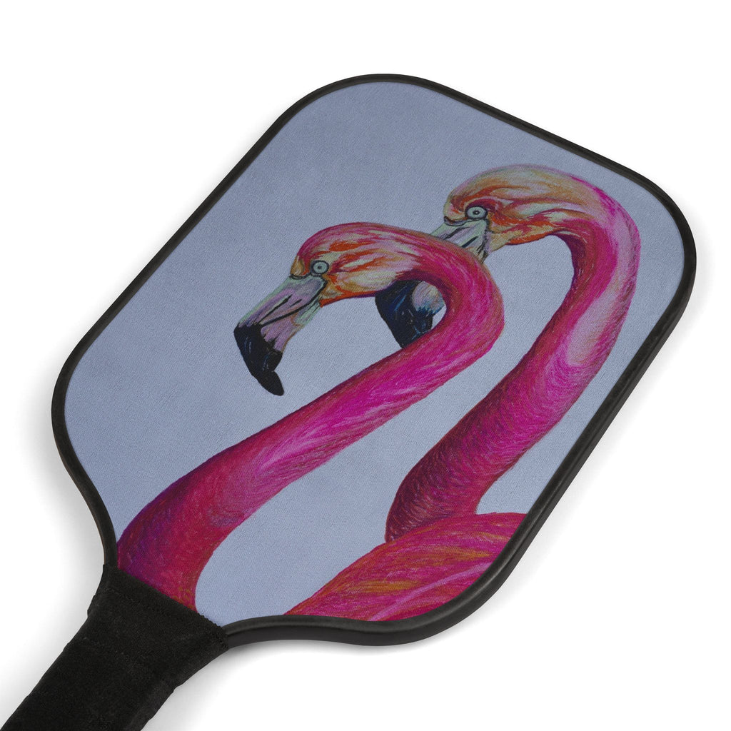 Flamingo Paddle Ball Set