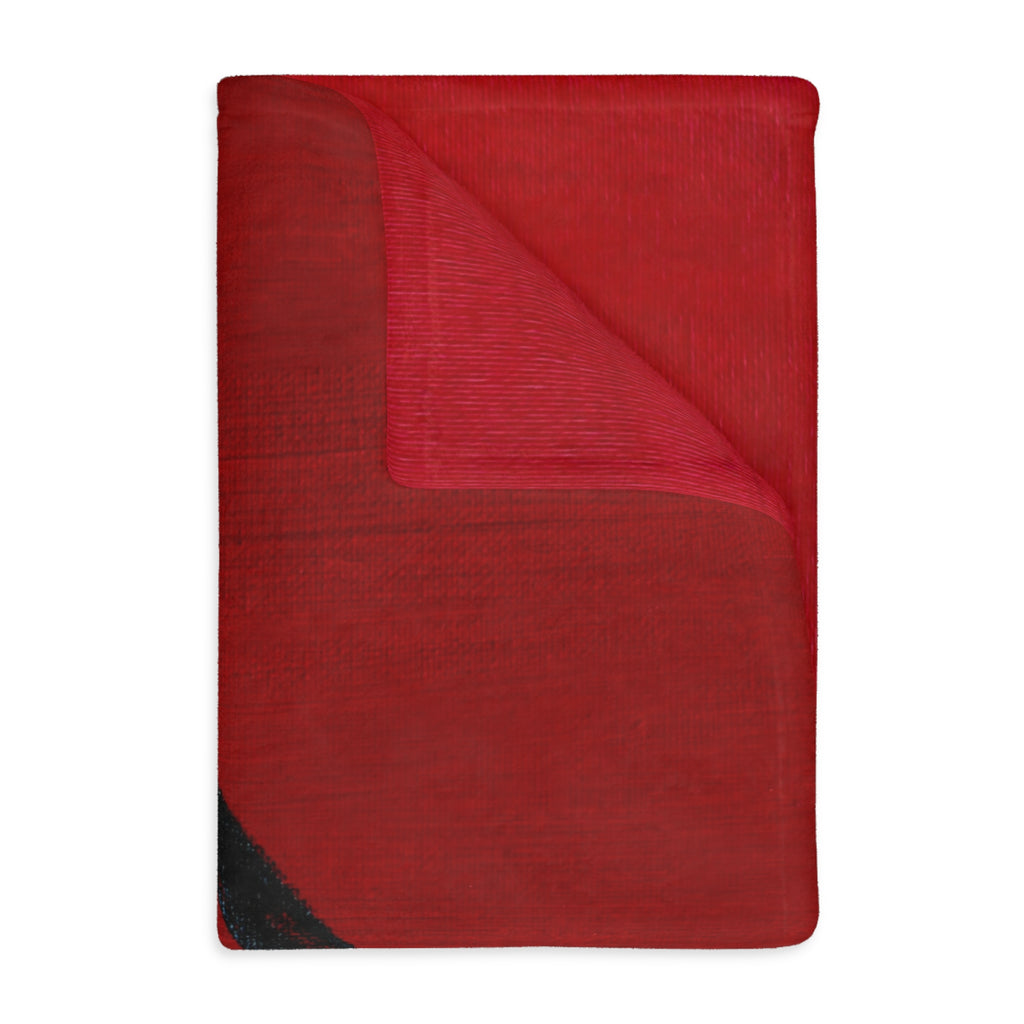Velveteen Microfiber Blanket (Two-sided print)