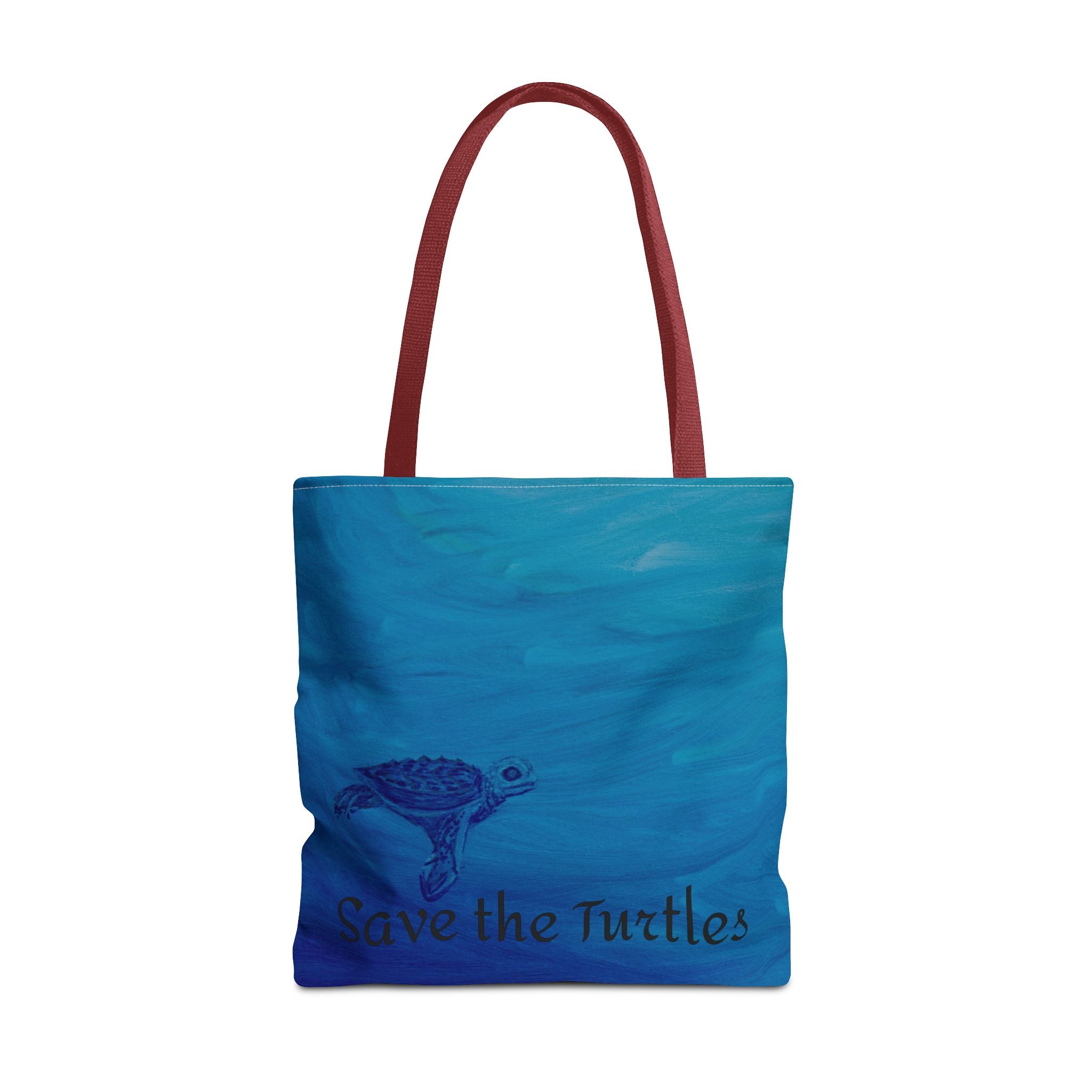 Save the Turtles Tote Bag