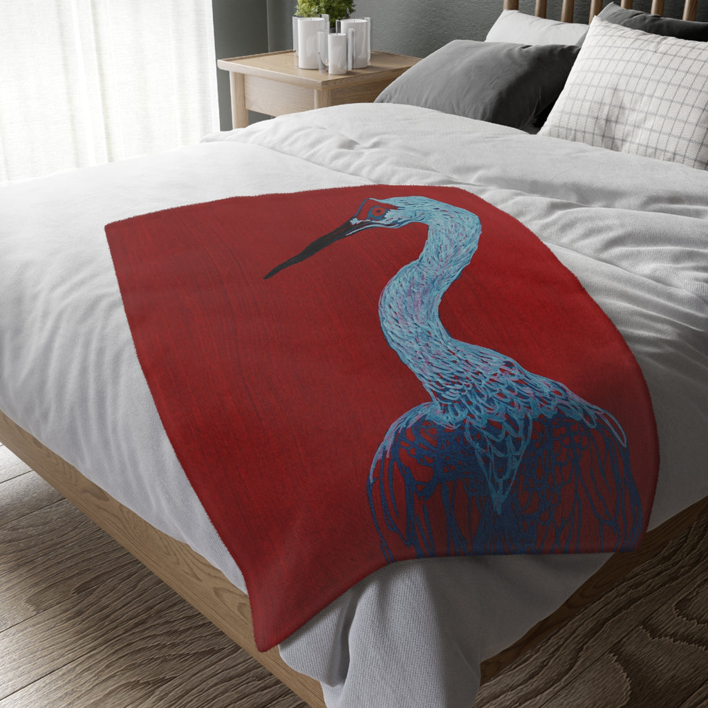 Velveteen Microfiber Blanket (Two-sided print)