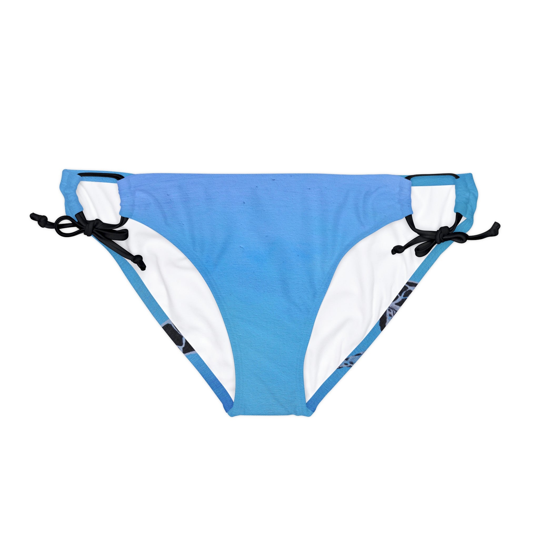 Dude Turtle Loop Tie Side Bikini Bottom