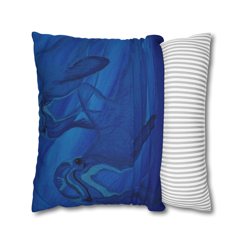 Spun Polyester Square Pillowcase