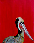 Lucky Pelican Archival Giclee Print