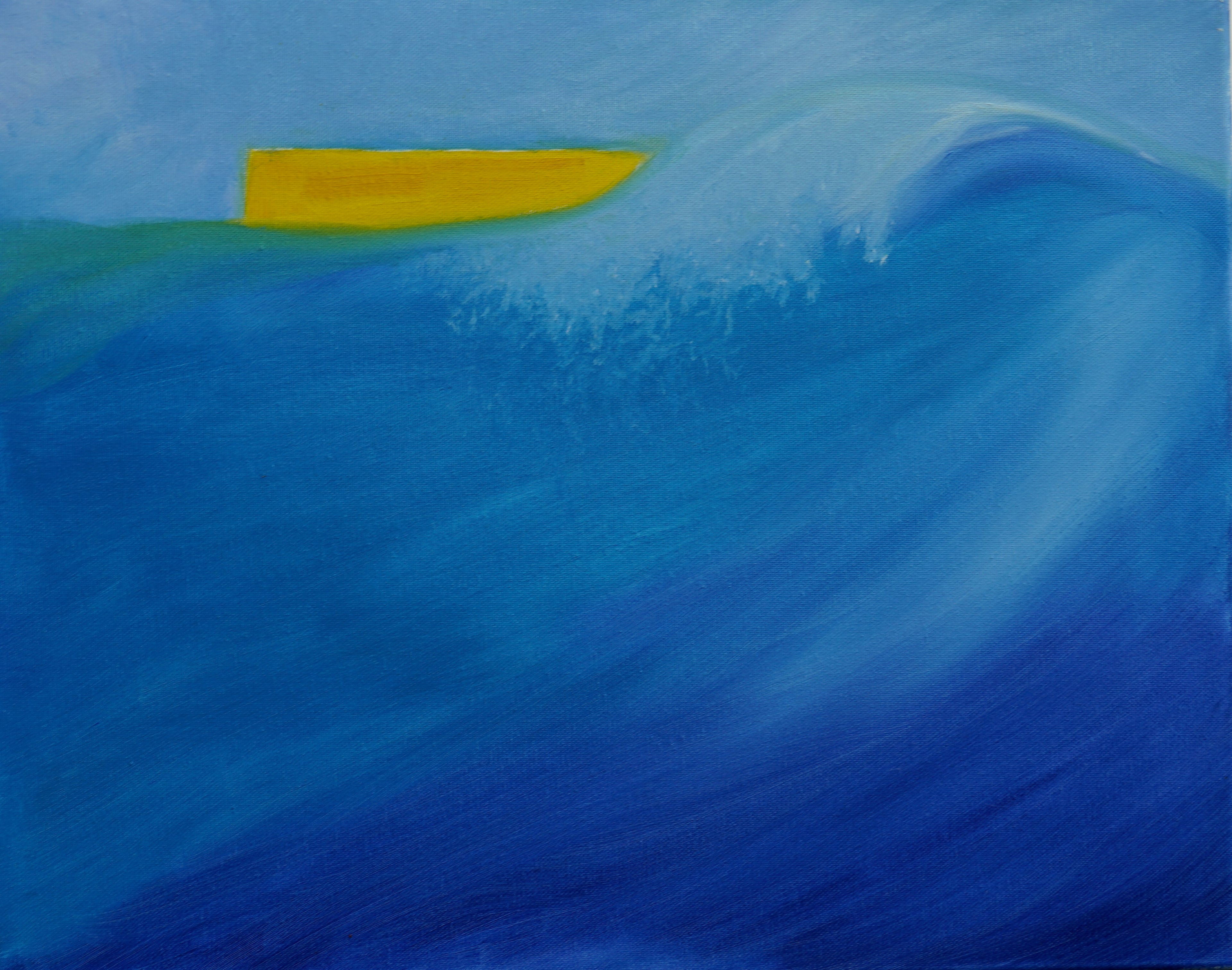 Old Man Hemmingway Original Oil Painting