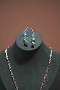 Beach Beauty Turquoise and Glass (earings only)