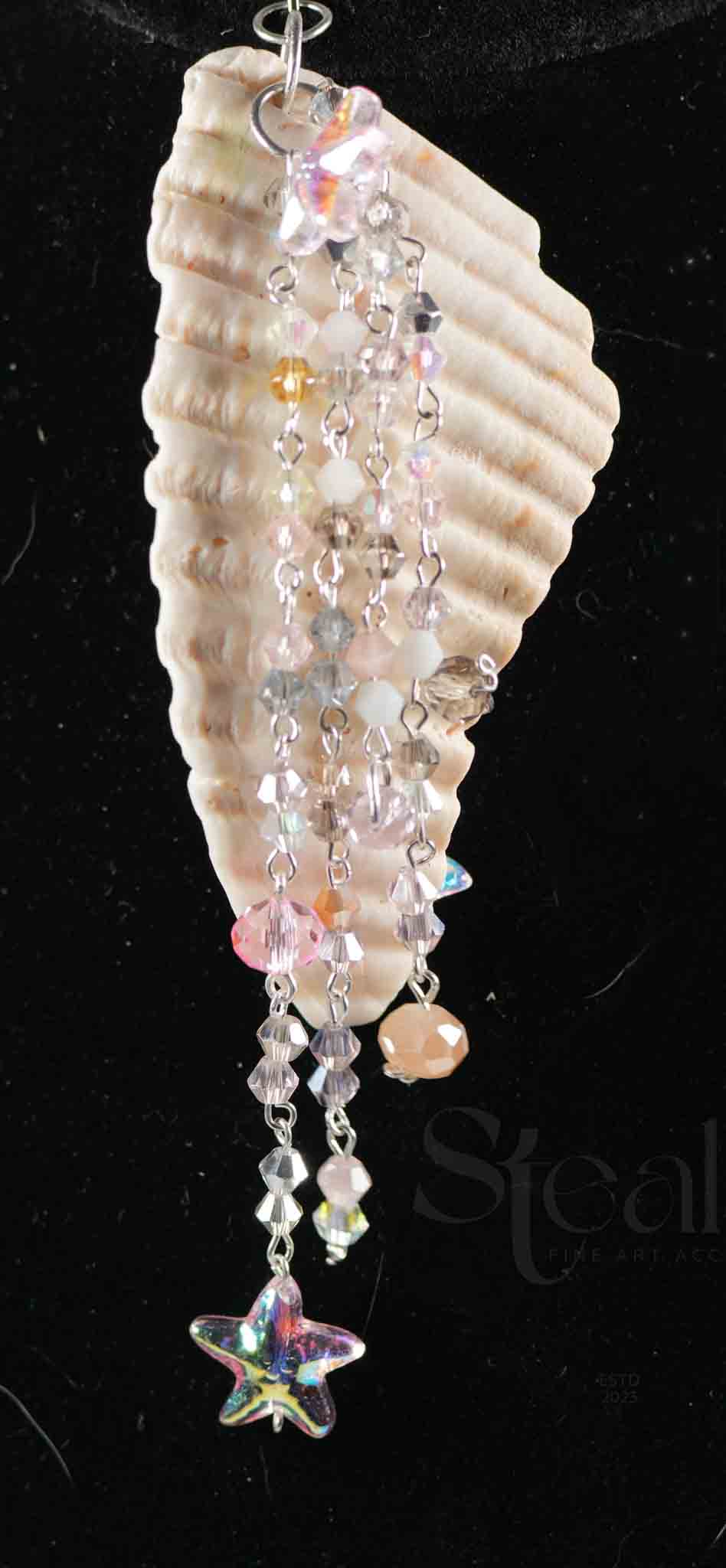 Among Stars Seashell Pendant