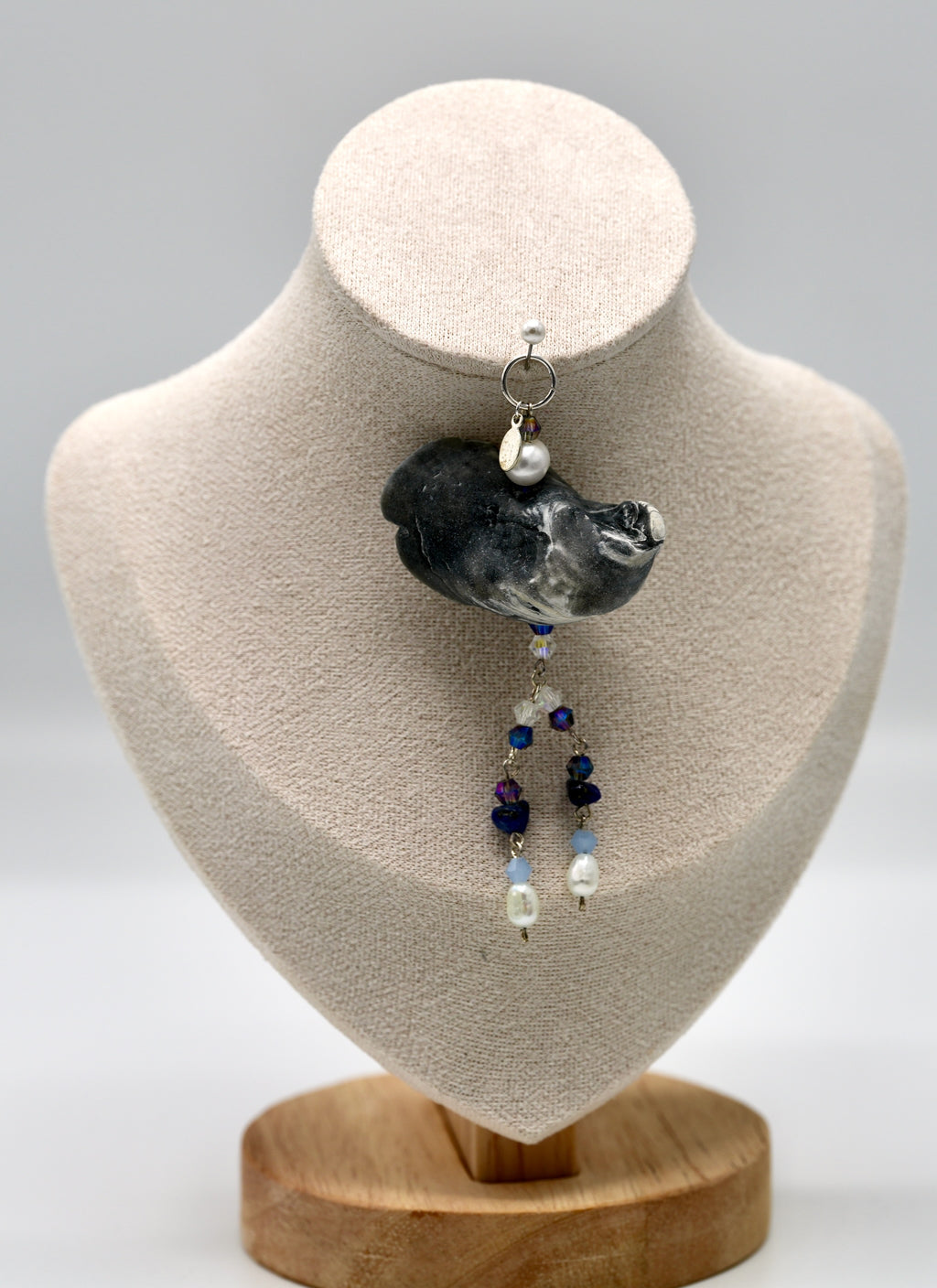 Dancing Woman Shell and Pearl Pendant (Pendant Only)