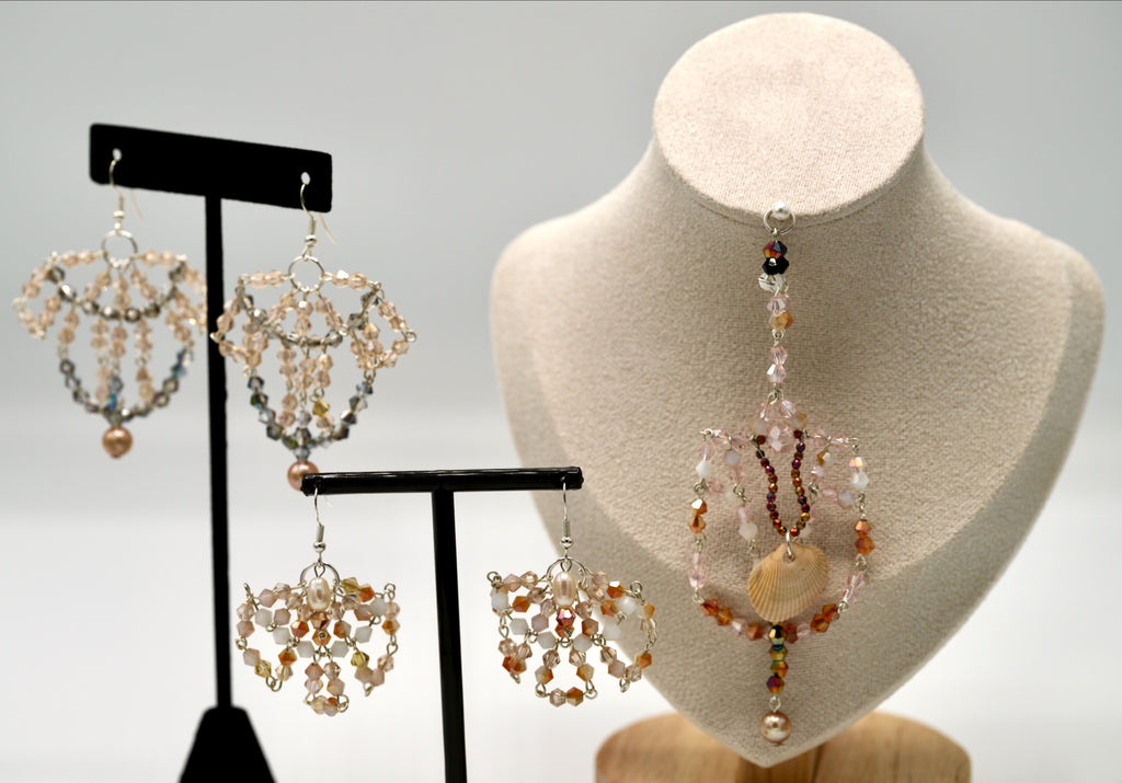 Pink Spoonbill Shell Pendant (Pendant Only)